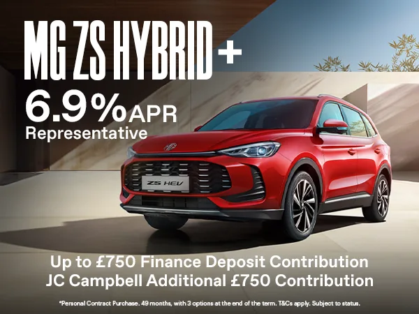 The New MG ZS Hybrid+